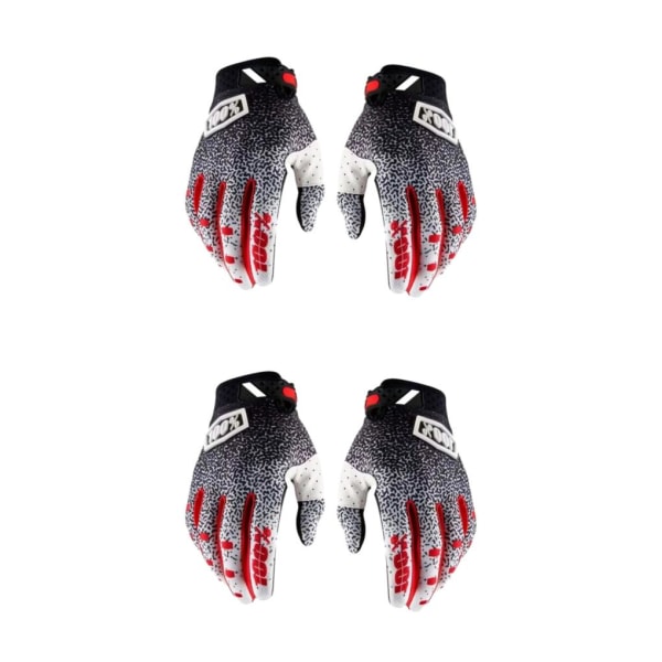 1/2/3/5 polyester Lätt och hållbar motorcykel som andas black L 2Set