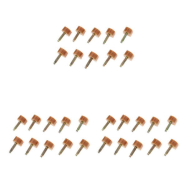 1/2/3/5 Högklackade spetsar Kranar Skoreparationsbyte Apricot Thick 9mm 9mm Thick Pin 3Set