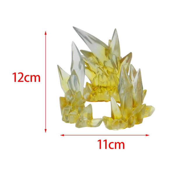 1/2/3/5 Ice Specialeffekt Action Figur Visa modelleffekt Yellow 11 x 12cm 1Set