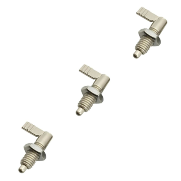 1/2/3/5 1x Indexeringskolvar L Typ Rostfria Låsbultar Fin Silver M10-5 3Set