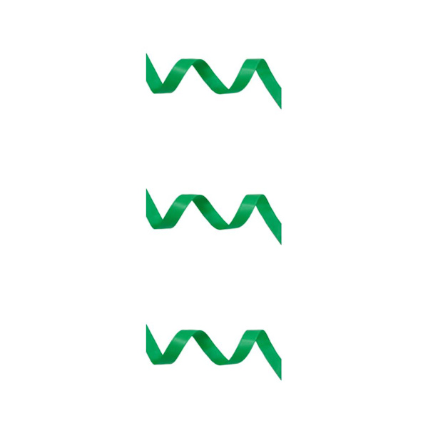 1/2/3/5 Fashionabla satinband för sömnad och hantverk - lätt att green 580 6mm 3PCS