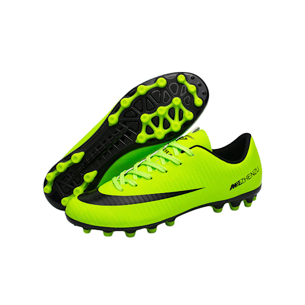 2 delar gummifotbollssko Bärbara sportfotbollsskor Green Size 36