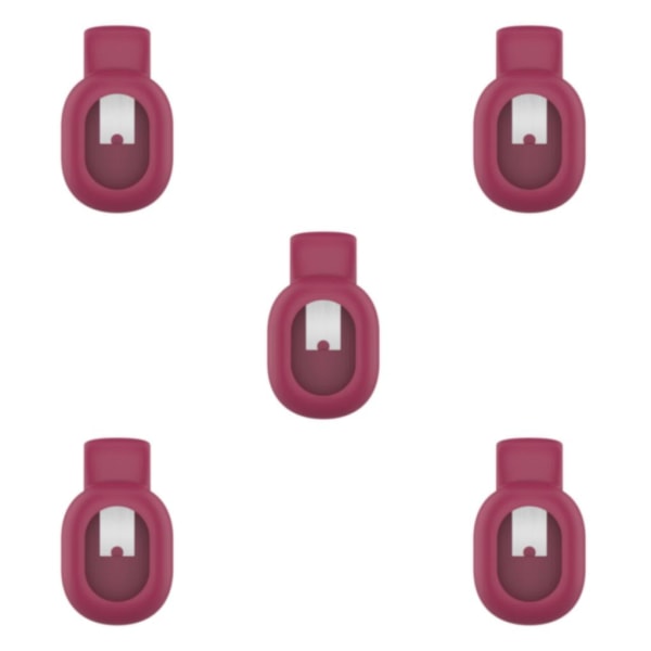 1/3/5 RDP Steel Clip Holder Spänne Clamps för För Garmin Wine Red 39.6 x 23.5mm 5Set