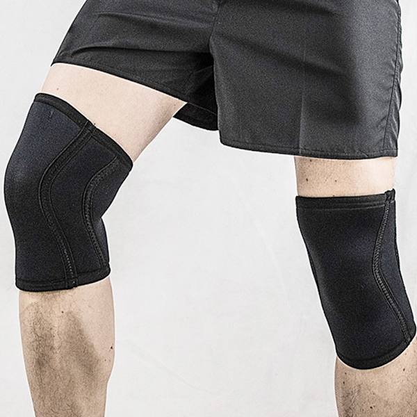 Knäärmar Tyngdlyftning - halkfritt och stötdämpande stöd för Model A black red M
