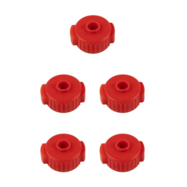 1/2/3/5 Professionell trumma snabbkopplingsmutter Enkel att installera trumma Red 3cm 5Set