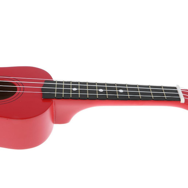 4 String Beginners Ukulele Hawaii Guitar Musical För Red 21 Inch