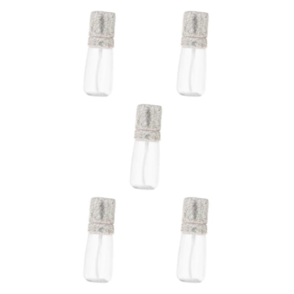 1/2/3/5 vätskebehållare 60 ml behållare Snygg liten resa White 12 x 4cm 5Set