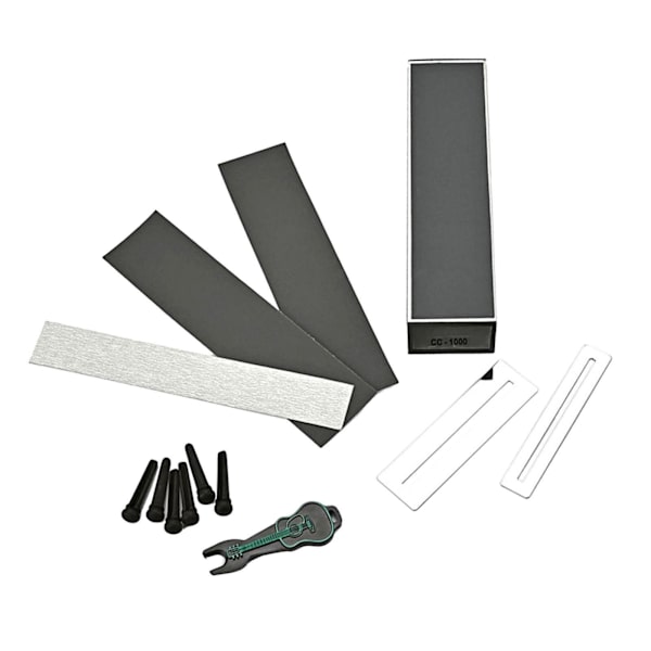 För Luthier För Diamond Abrasives Fret Crowning File for 13 pcs Set