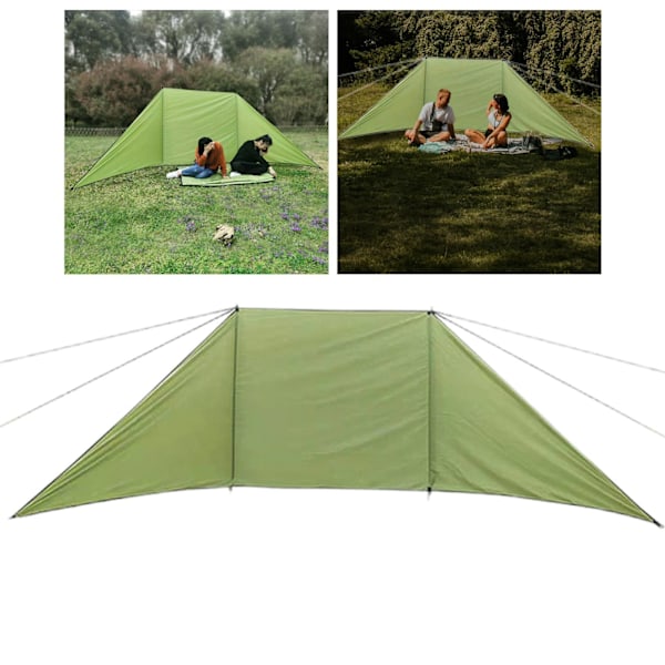 Wind För Blocker För Shield Screen Vindruta Vinterspis för Army green 450*140cm