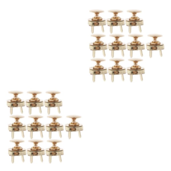1/2 10 set metall magnetiska fästen knapp för handväska 2Set