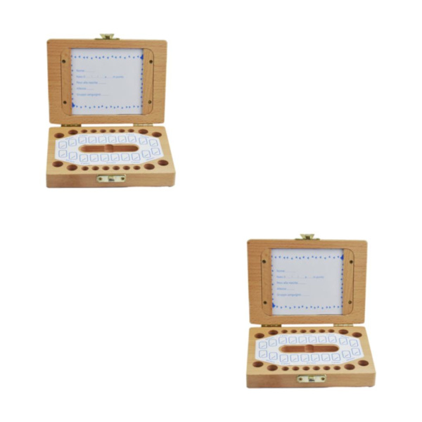 1/2/3/5 Baby Box Spara Organizer med fotoram Memory Keeper Italy 2Set
