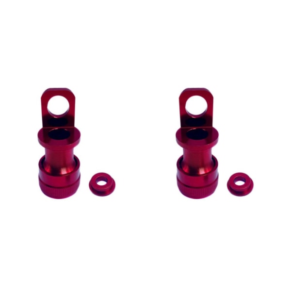 1/2/3/5 Quick Release Pedal Hållare Bike Pedal Spänne för För Red 10mm 2Set