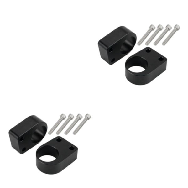 1/2 Motorcykel Bar Mount Clamps Raised Handlebar Handle Bar För 2PCS