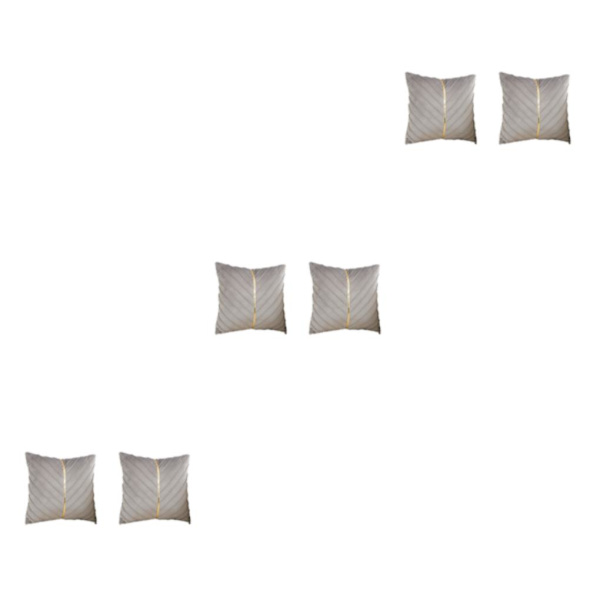 1/2/3 2st Polyester Soffa Heminredning Sammet Cover Med grey 3PCS