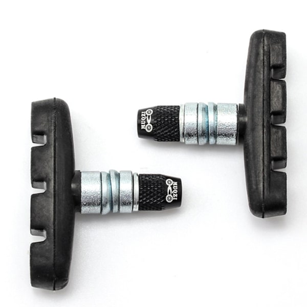 1/2/3/5 4x M6 Bike V Bromsbelägg Skruv Mountain Fasta bultar Black 12x10MM 1Set