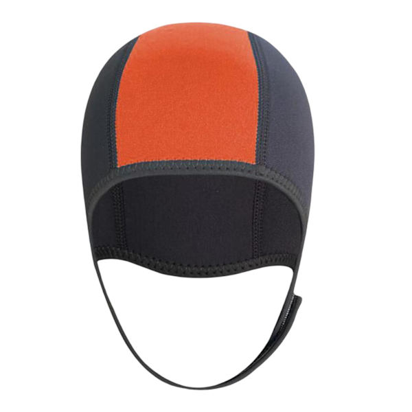 1/2/3/5 Neopren Dykhatt Skyddsöra för forsränning orange 3mm 1Set