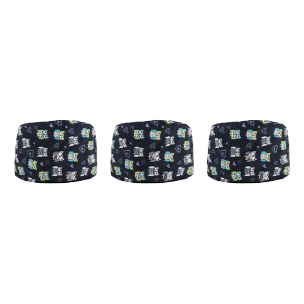 1/2/3/5 Scrub Hat Health Service Working Cover Svettband Style 1 3Set