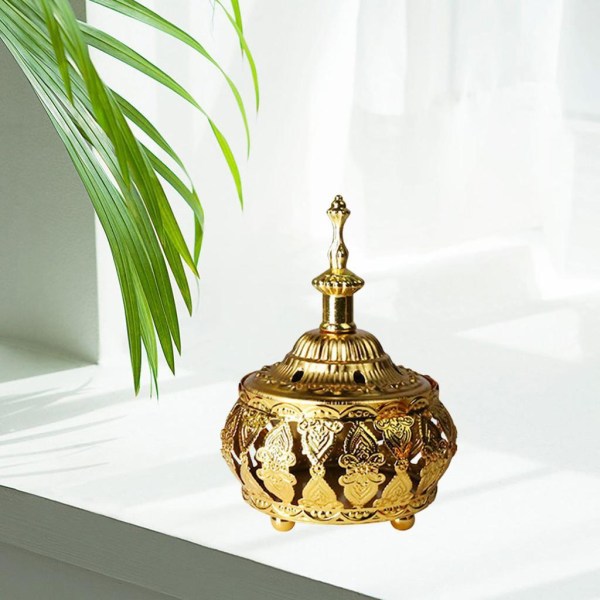 1/2/3 Golden Incense Burner Doftspridare Yoga Studio Type C 1Set