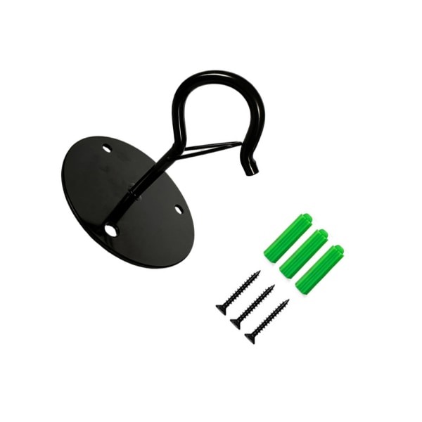 1/2 hängande planteringskärl för inomhusväxter som lämpar sig för olika Black 1Set