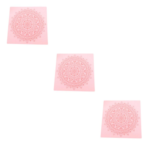 1/2/3 Återanvändbar Mandala extra målningsmall för enkel gör-det-själv As Shown 2 3Set