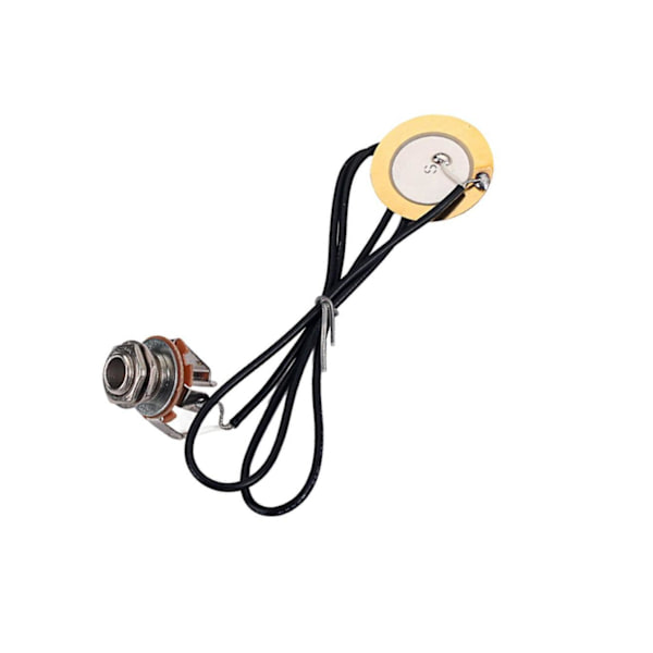 1/5 1 Piece Gitarr Pickup Piezo Transducer för Mandolin Banjo 1Set