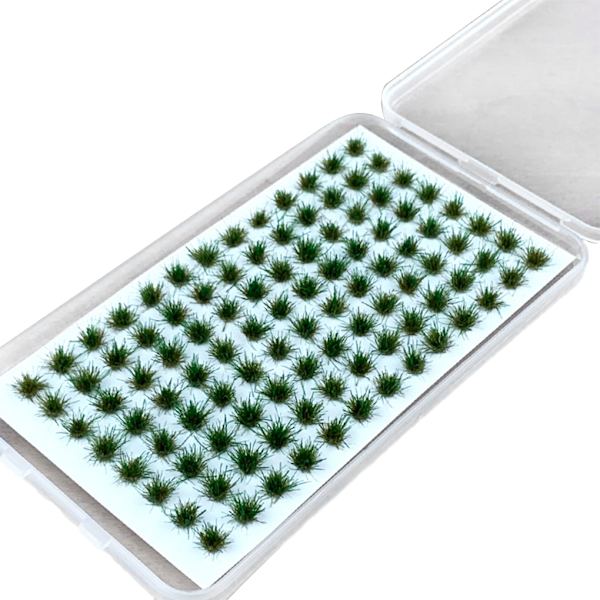 1/2/3/5 Resin Mini Grass Tuft Lågt underhållsminiatyrer Statisk No.1 1Set