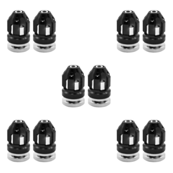 1/2/3/5 2st Däckventil Stamskydd Skydd Passar för motorcyklar Black 26x15mm 5Set