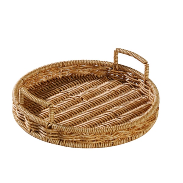 1/2/5 Handgjord rustik organizer i rotting för frukt 1 Pc