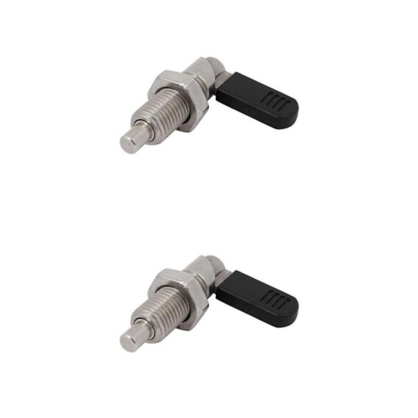 1/2/3/5 1x Indexeringskolvar L Typ Rostfria Låsbultar Fin Silver M20-12 2Set