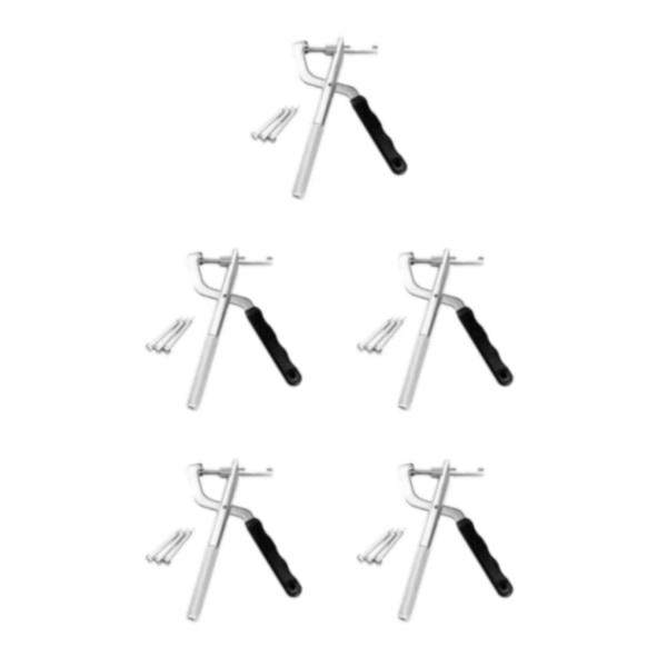 1/2/3/5 4-delad tång Universal Justera Pin Clamp Auto 5Set