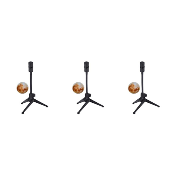 1/2/3 Earth Moon Night Lamp 360° roterbar USB för dekorälskare Moon Light 3W 3Set