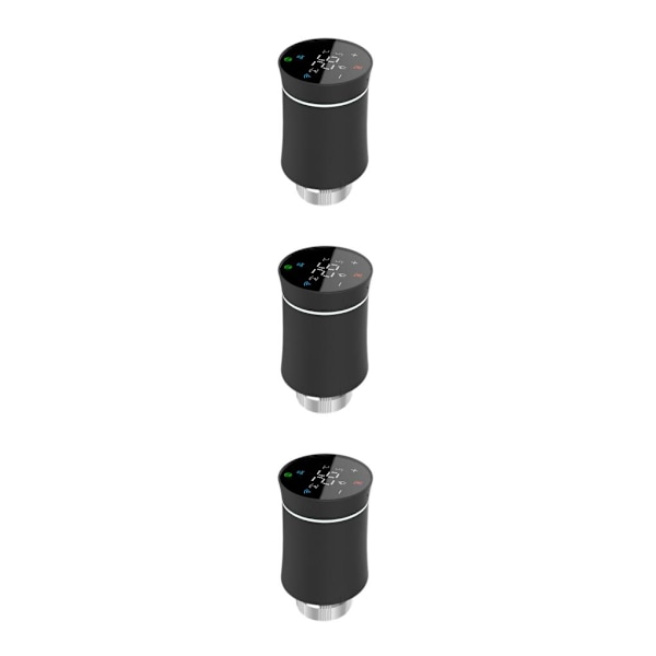 1/2/3 ABS Doodle Smart Home Uppvärmning Fjärrkontrollventil För black 3PCS