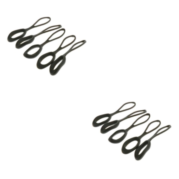 1/2/3/5 5 stycken Non- För slip Stark För Dragkedja Dragsladd Zip Army Green 66mm 2Set