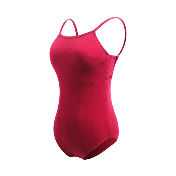 1/2/3 Dance Body Balett Leotard Dansoutfit Andas Wine Red XXL 2PCS