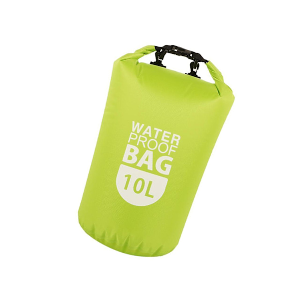 Vattentät Dry Bag Sack Pack för forsränning Kanotdykning Simma Green 10L
