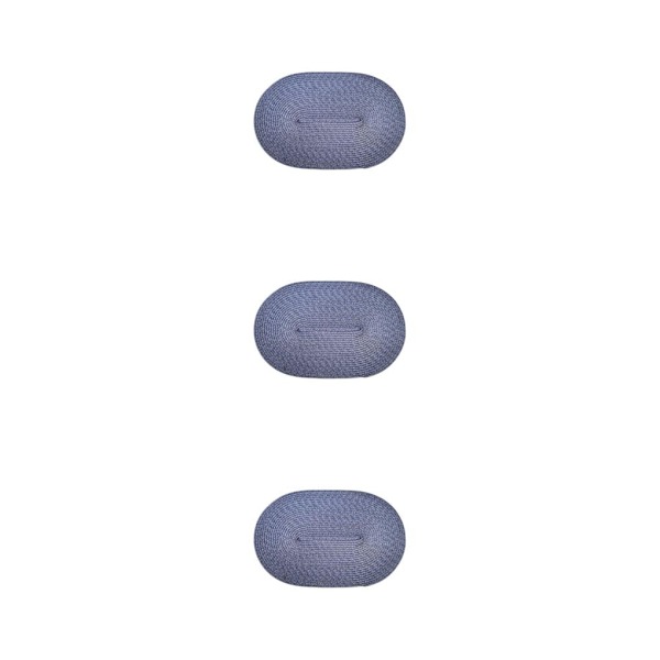 1/2/3 vattentät set för matbord och dekoration dark blue 3Set