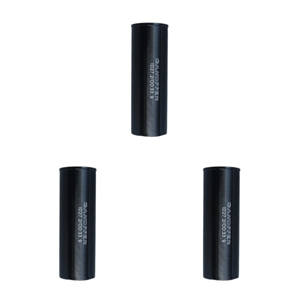 1/2/3/5 Sadelstolpe i aluminiumlegering 100 mm lång ombyggnad 27.2 to 33.9 3PCS