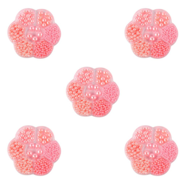 1/2/3/5 1150 stycken DIY-pärlpärlor för att göra vackra smycken pink 5PCS