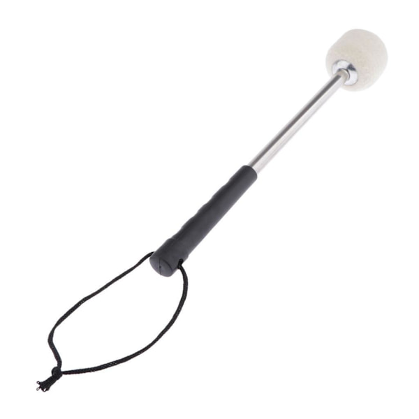 Alloy Marching Tenor Drum Mallets med Strap Stick Wool Filt