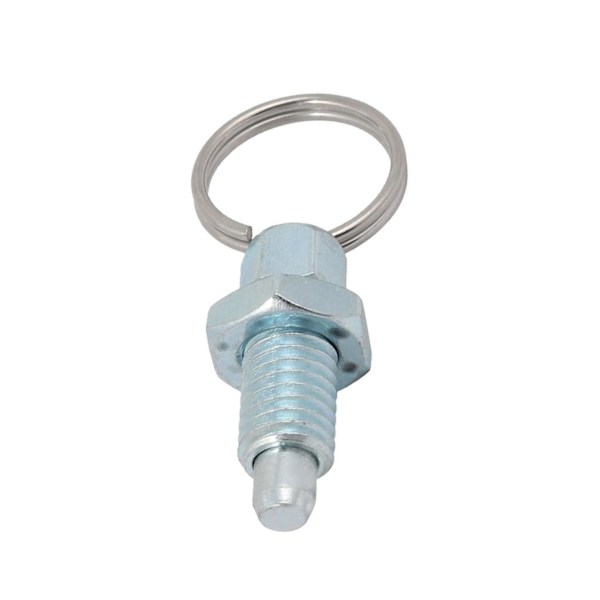1/2/3/5 Heavy-Duty indexkolv med användarvänlig ringdragning M6-4 Galvanized Steel 1 Pc