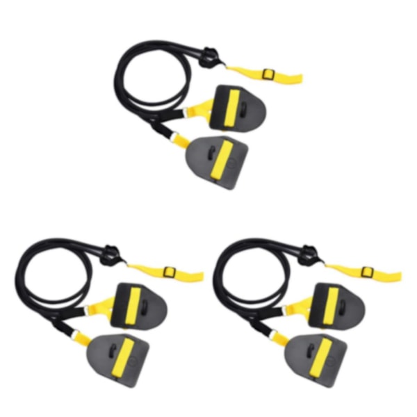1/2/3/5 Motståndsband för simning För Armtränare för För Black 60lb 3PCS