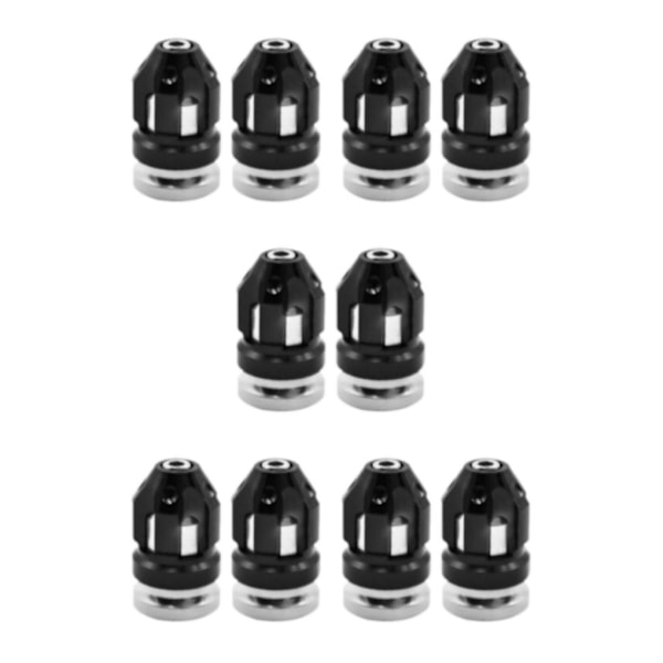 1/2/3/5 2st Däckventil Stamskydd Skydd Passar för motorcyklar Black 26x15mm 5Set