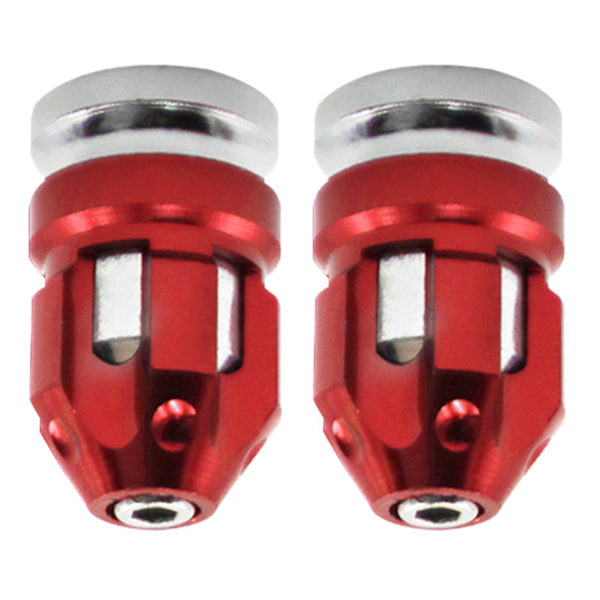 1/2/3/5 2st Däckventil Stamskydd Skydd Passar för motorcyklar Red 26x15mm 1Set