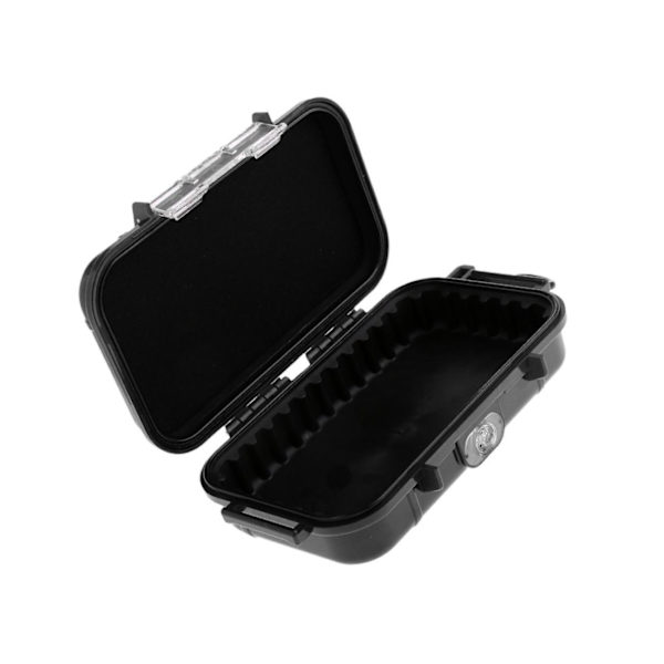 1/2/3 utomhus stötsäker överlevnad vattentät case Box Black 1Set