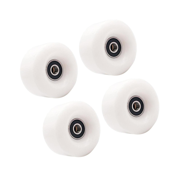 1/2/3 Inline Skate Wheel PU Slitstarka 58 mm 82A hjul White 58x58x32mm 1Set