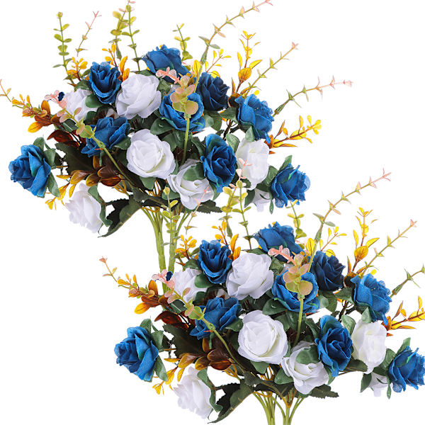 2st/ set Konstgjorda blommor Flerfärgad Valfri Fin light blue