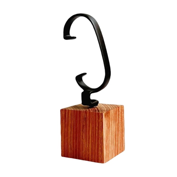 Watch Display Stand Armband Display Organizer för hemmabordsskiva Black 5 x 5 x 14.5cm