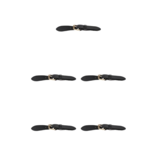 1/3/5 Sy på läder Magnetisk Snap Spänne Väska Fästdon DIY Black 16.5CM 5Set