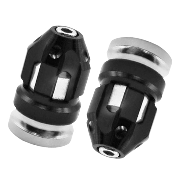 1/2/3/5 2st Däckventil Stamskydd Skydd Passar för motorcyklar Black 26x15mm 1Set