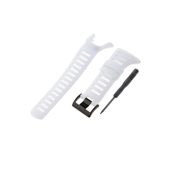 1/2/3 hållbara armbandsur i gummi för För Suunto Ambit3 Black White 24mm 1 Pc